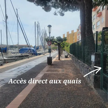 Grand 4 Personnes Clim Tres Bien Situe * Agde